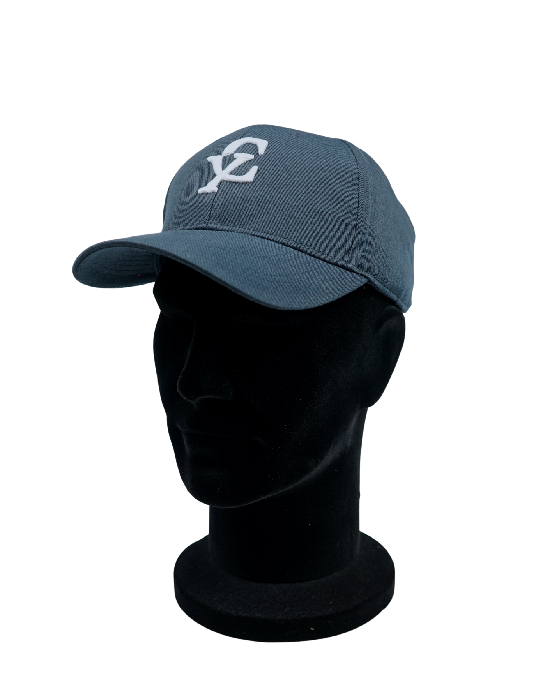 MONOGRAM BASEBALL CAP - NAVY BLUE